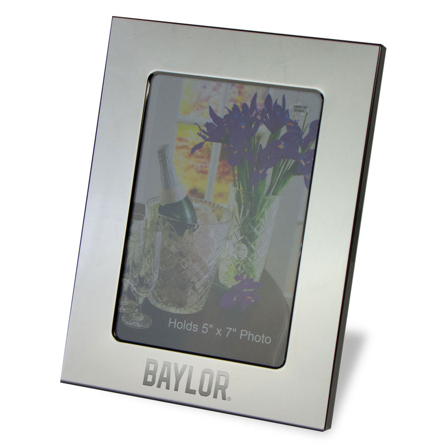 Baylor Bears 5" x 7" Silver Plated Photo Frame