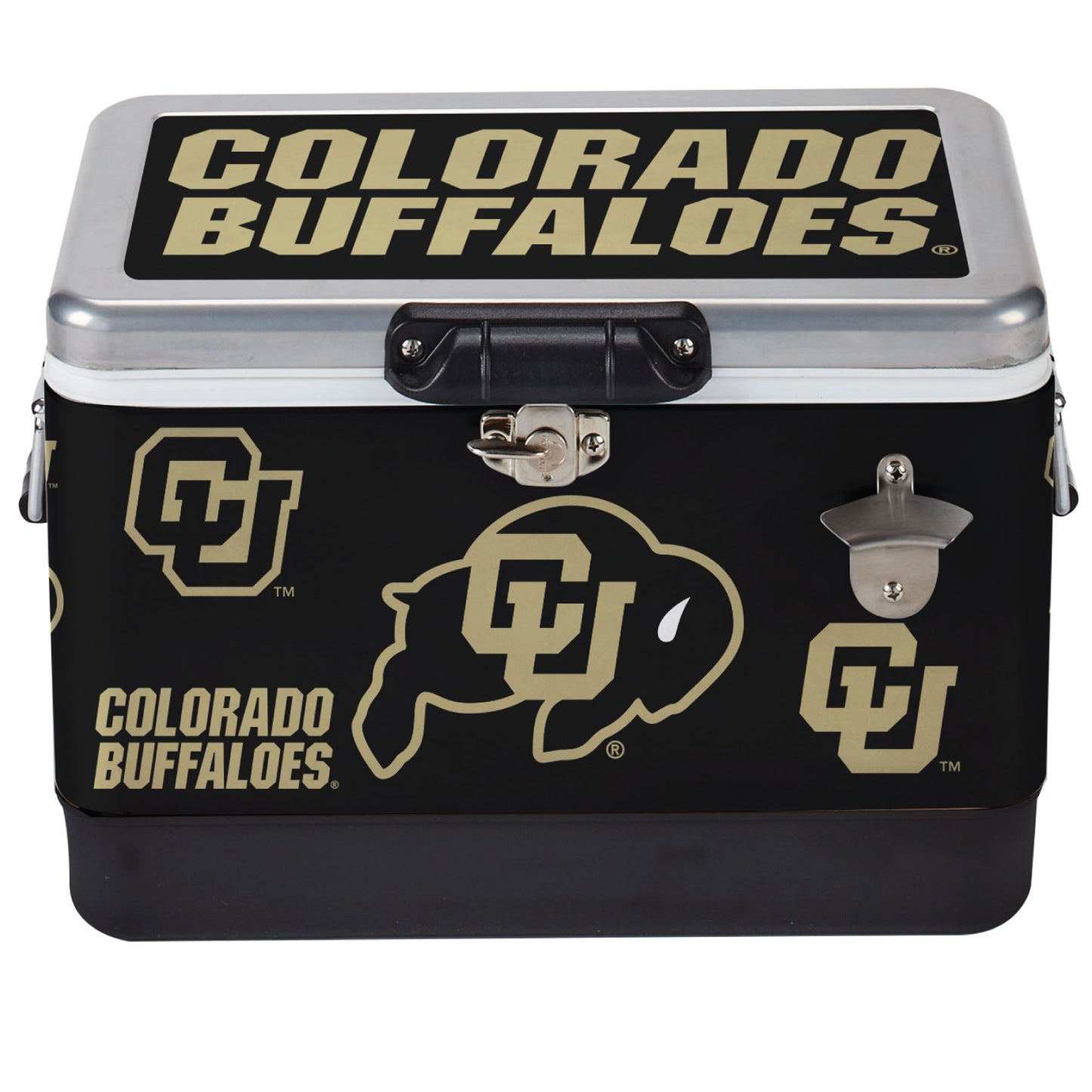 Colorado Buffaloes 36-Can Medley Metal Cooler