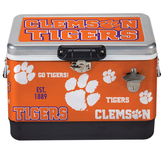 Clemson Tigers 36-Can Medley Metal Cooler