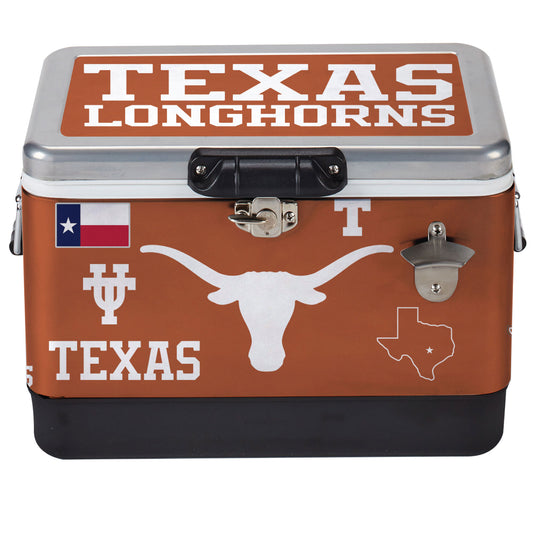 Texas Longhorns 36-Can Medley Metal Cooler