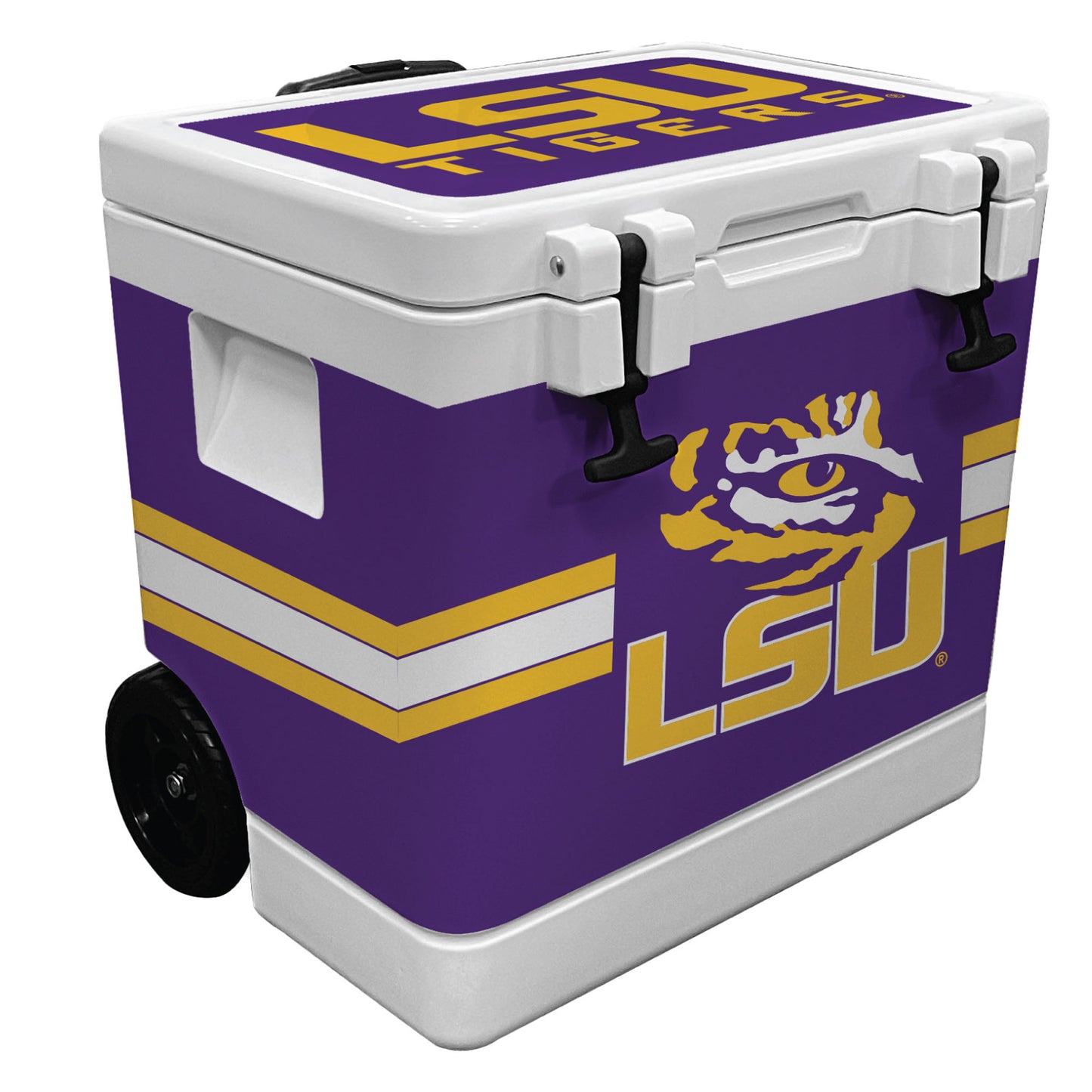 LSU Tigers 42-Can Wheeled Classic Cooler