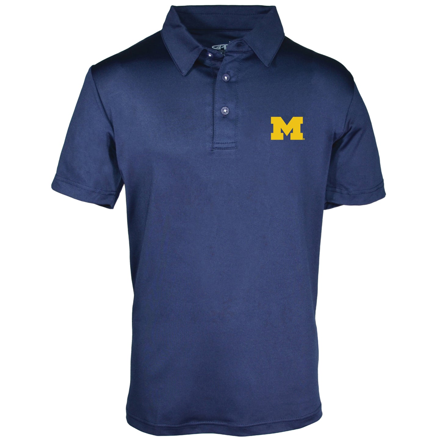 Youth Garb Navy Michigan Wolverines Polo