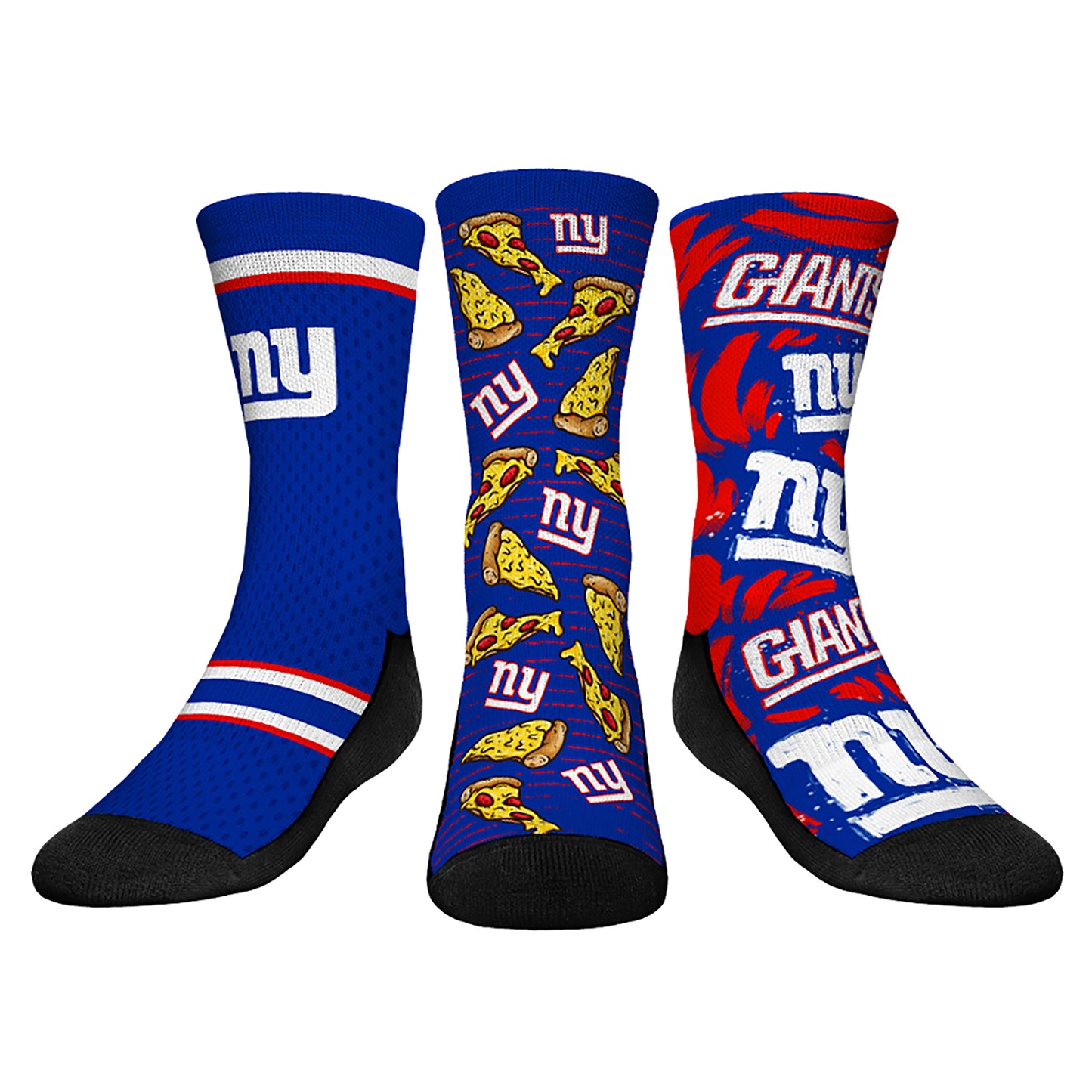 Youth Rock Em Socks  New York Giants Fan Favorite Three-Pack Crew Sock Set