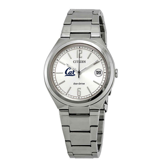 Women's Citizen Watch Silver Cal Bears Eco-Drive Stainless Steel Watch