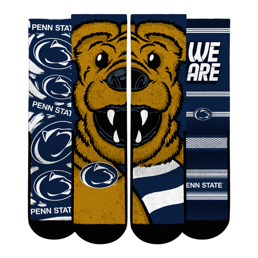 Unisex Rock Em Socks  Penn State Nittany Lions Fan Favorite Three-Pack Crew Sock Set