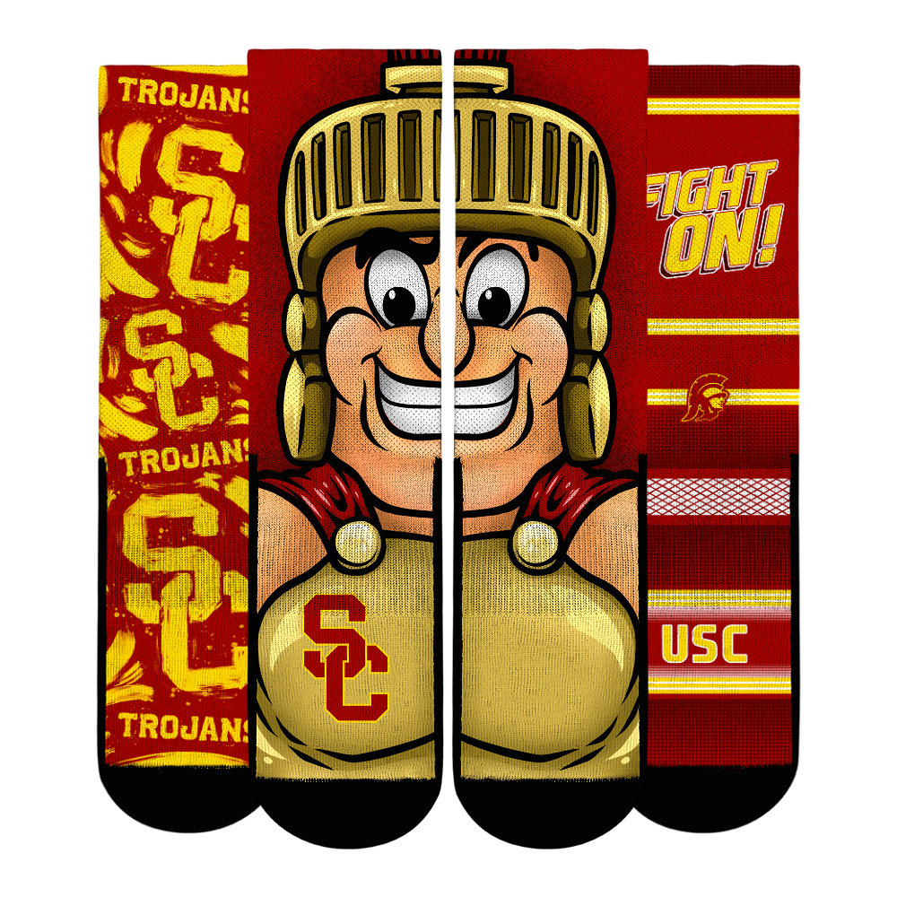 Unisex Rock Em Socks  USC Trojans Fan Favorite Three-Pack Crew Sock Set