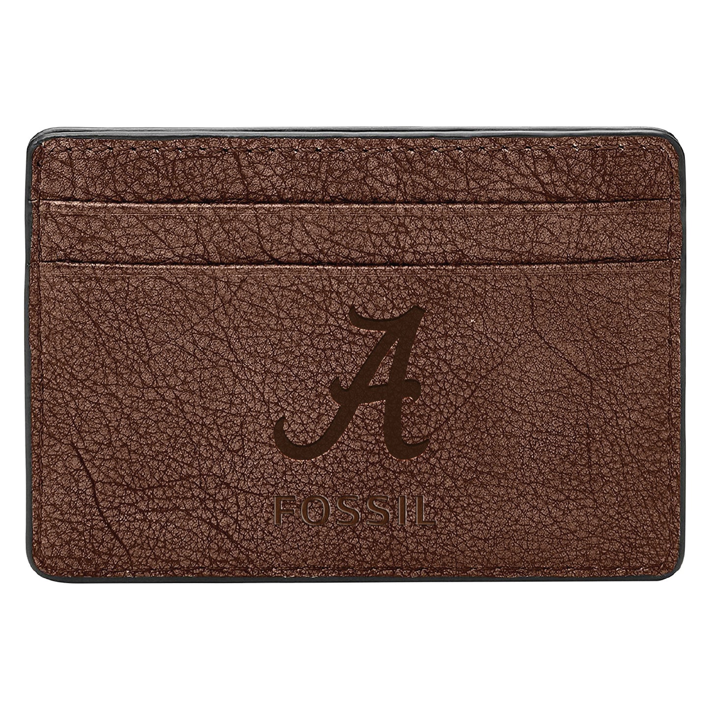 Men's Fossil  Brown Alabama Crimson Tide Steven Card Case