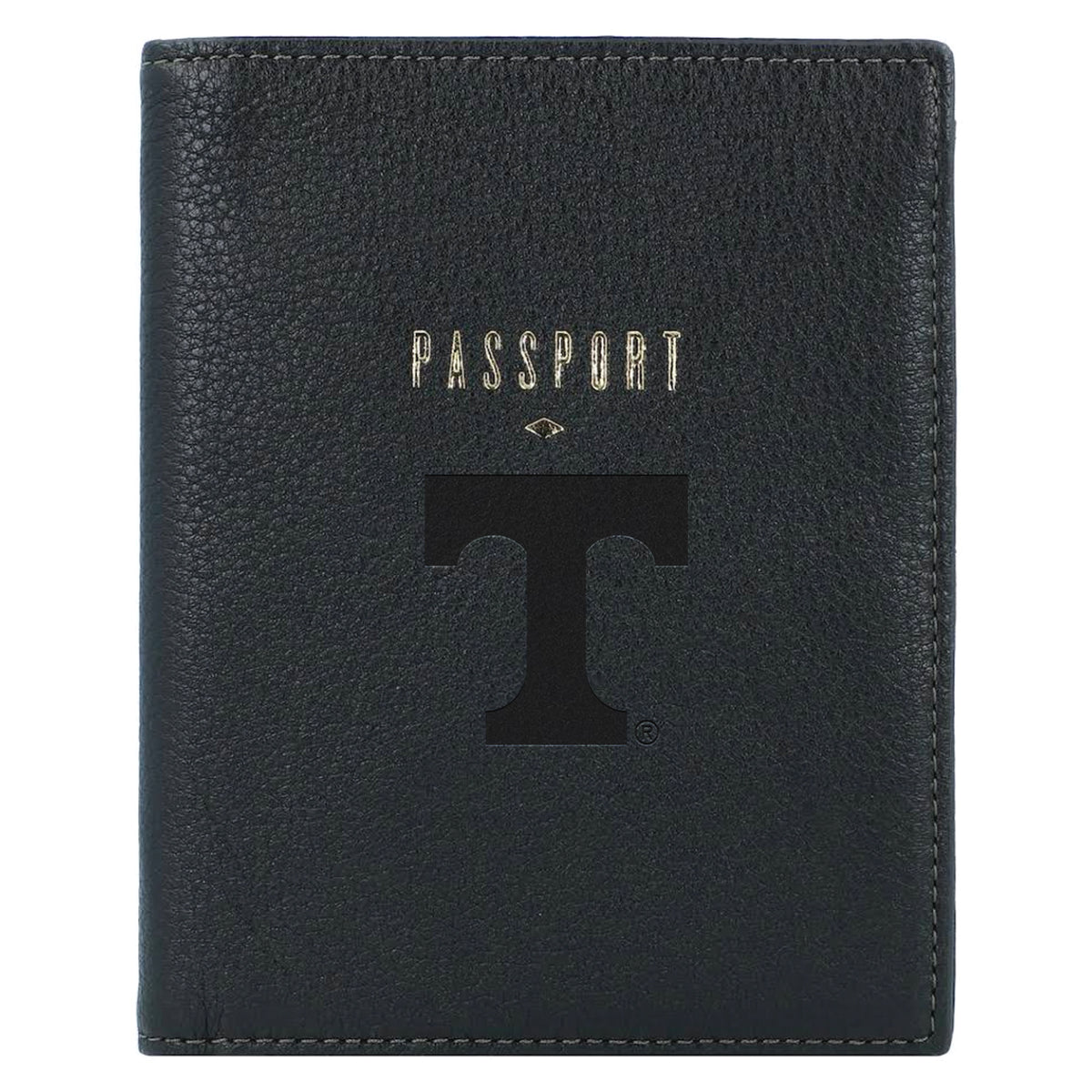 Fossil  Black Tennessee Volunteers Travel RFID Passport Case