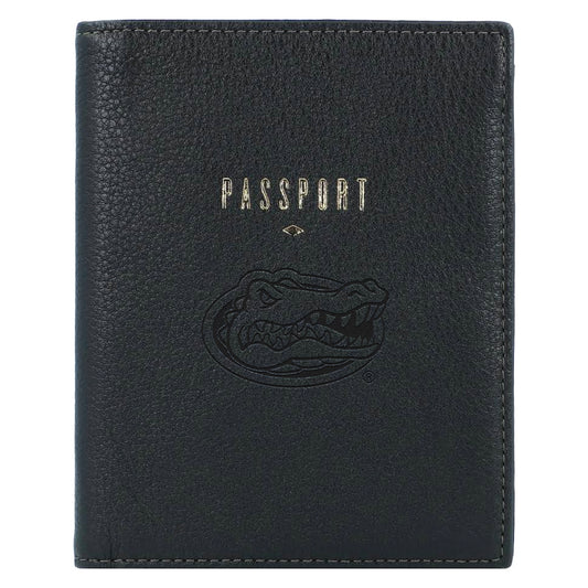 Fossil  Black Florida Gators Travel RFID Passport Case