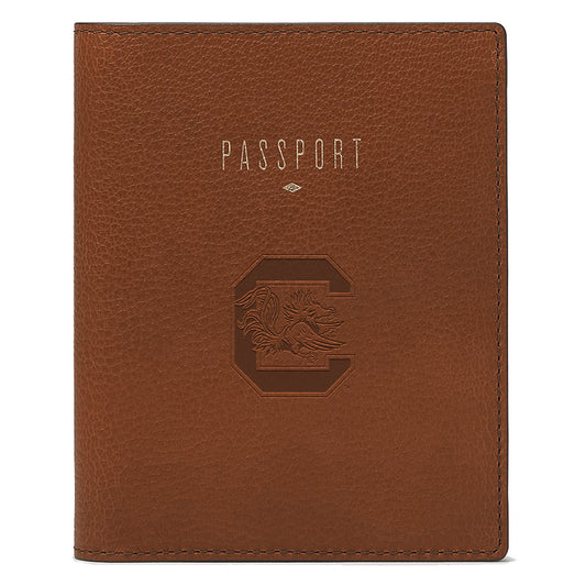 Fossil  Brown South Carolina Gamecocks Travel RFID Passport Case