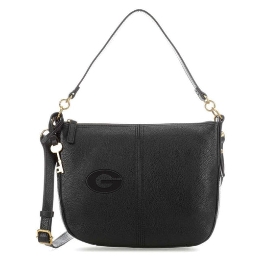 Women's Fossil  Black Georgia Bulldogs Jolie Crossbody Bag