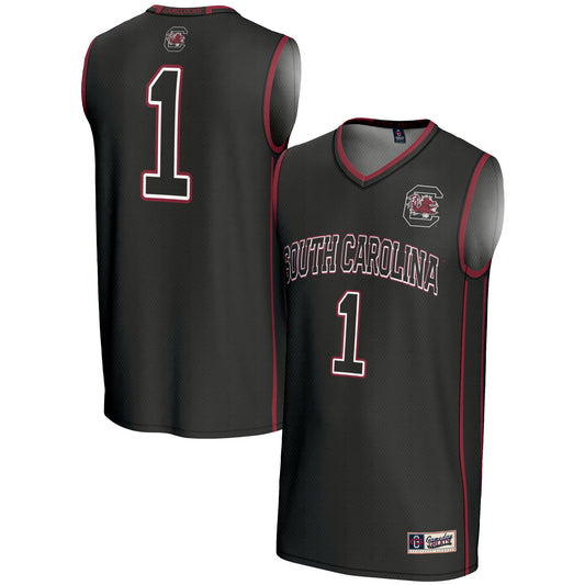 Unisex GameDay Greats #1 Black South Carolina Gamecocks Lightweight Basketball Jersey