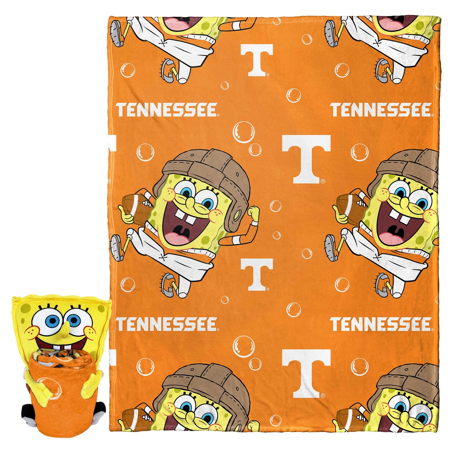 The Northwest Group Tennessee Volunteers Spongebob Squarepants Hugger Blanket