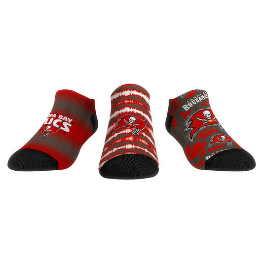 Unisex Rock Em Socks Tampa Bay Buccaneers Make Some Noise Three-Pack Low-Cut Socks Set