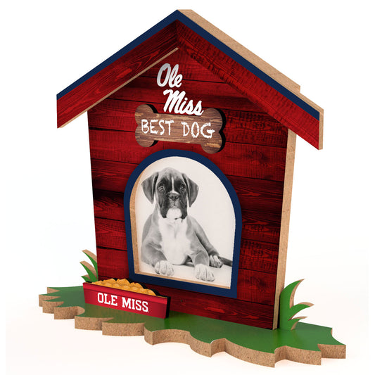 Ole Miss Rebels Dog House Photo Frame