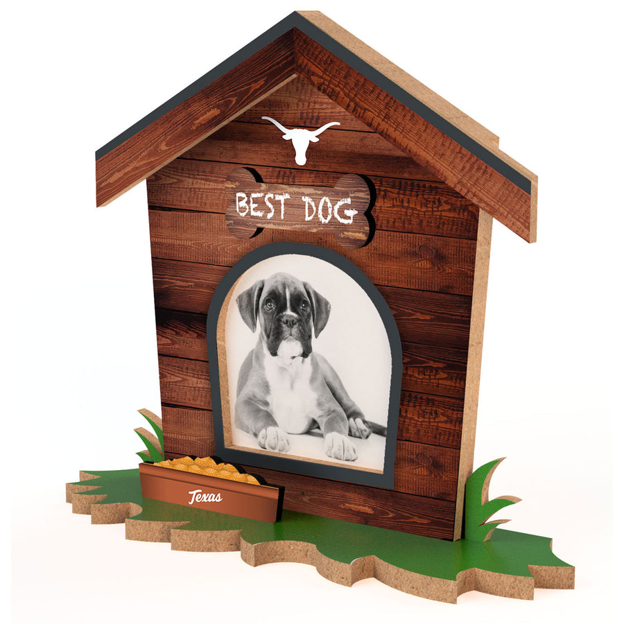 Texas Longhorns Dog House Photo Frame