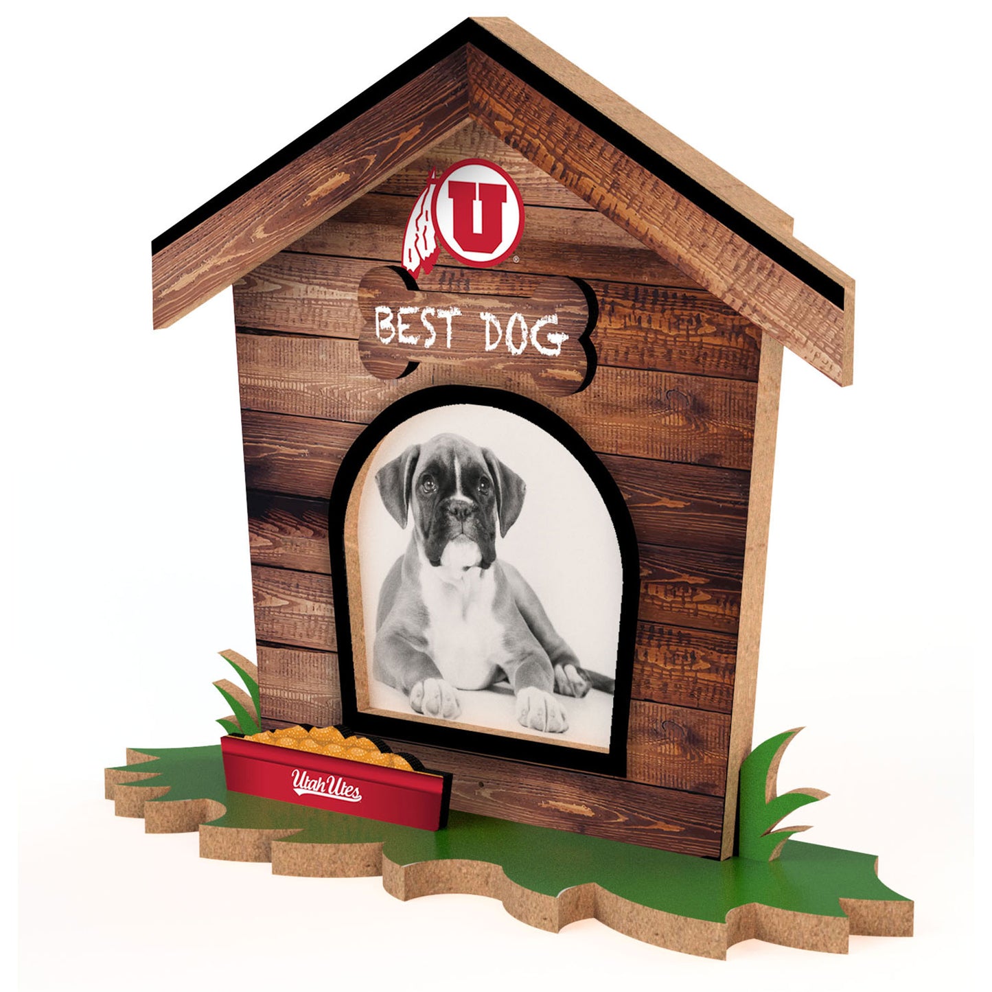 Utah Utes Dog House Photo Frame