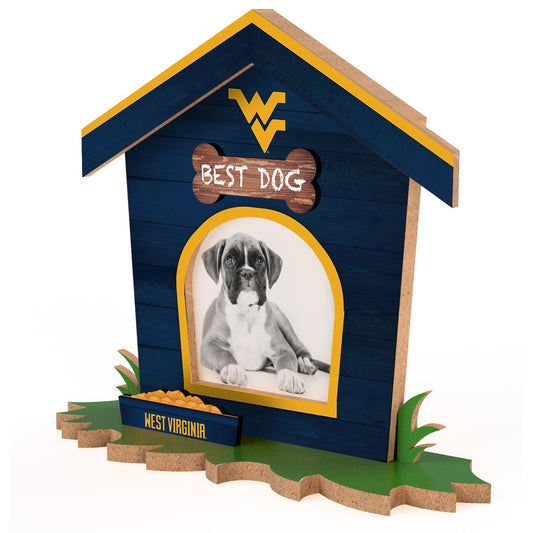 West Virginia Mountaineers Dog House Photo Frame