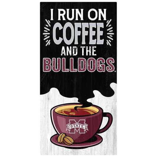 Mississippi State Bulldogs 6" x 12" Coffee Wall Art