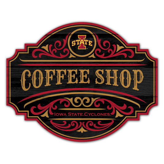 Iowa State Cyclones 12" Coffee Tavern Sign