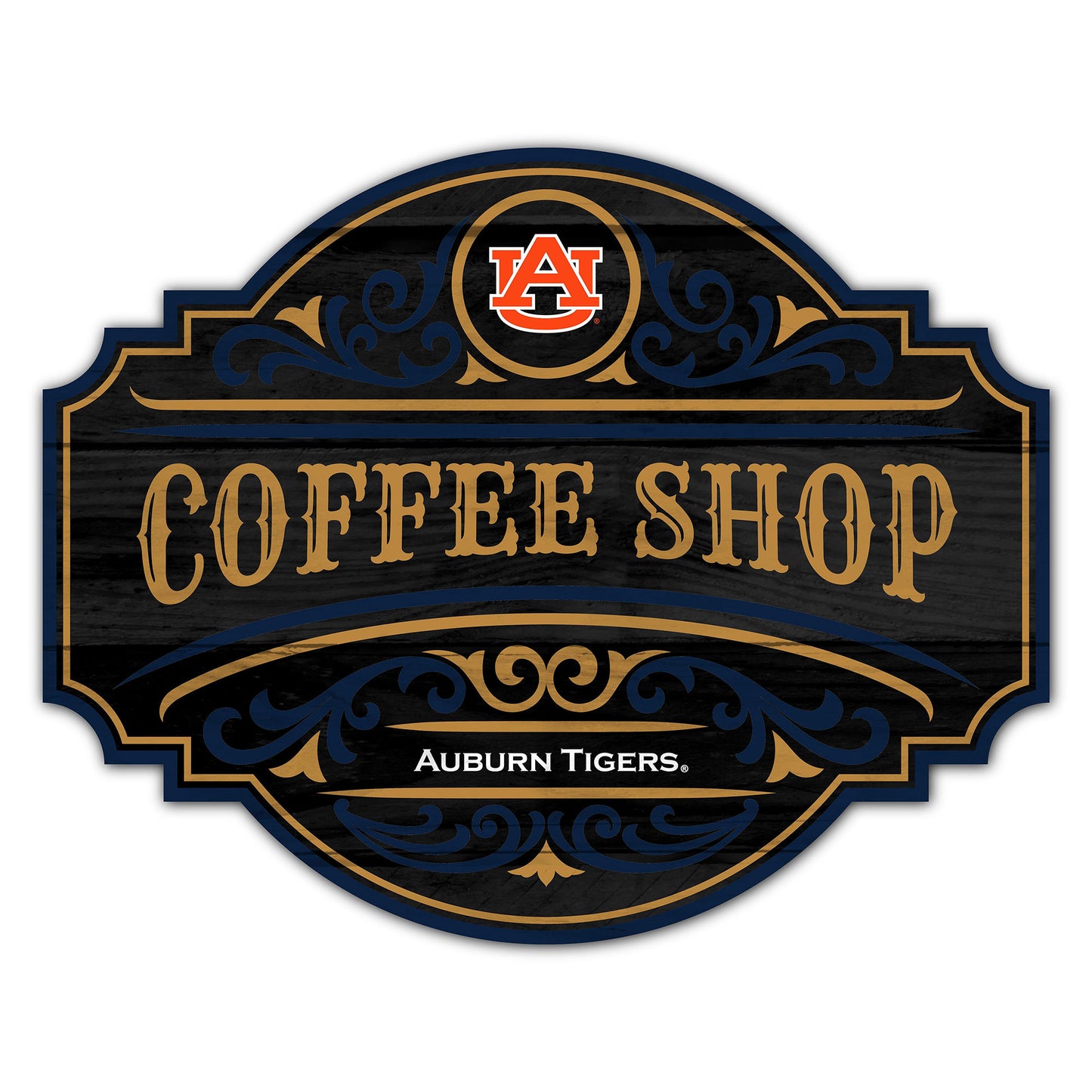 Auburn Tigers 12" Coffee Tavern Sign