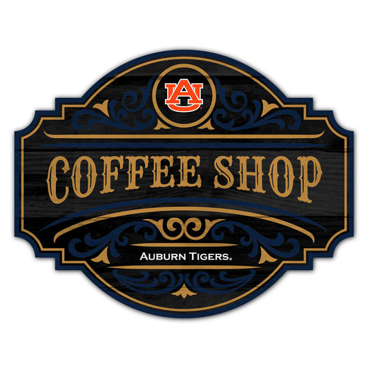 Auburn Tigers 12" Coffee Tavern Sign