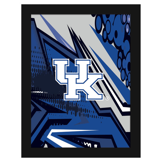 Kentucky Wildcats 12" x 16" Team Comic Framed Art Print