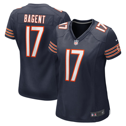 Women's Nike Tyson Bagent  Navy Chicago Bears  Game Jersey