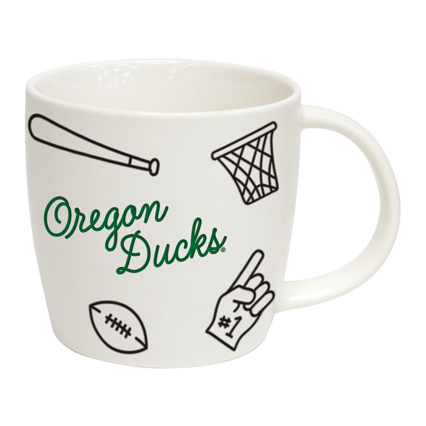 Oregon Ducks 18oz. Playmaker Mug