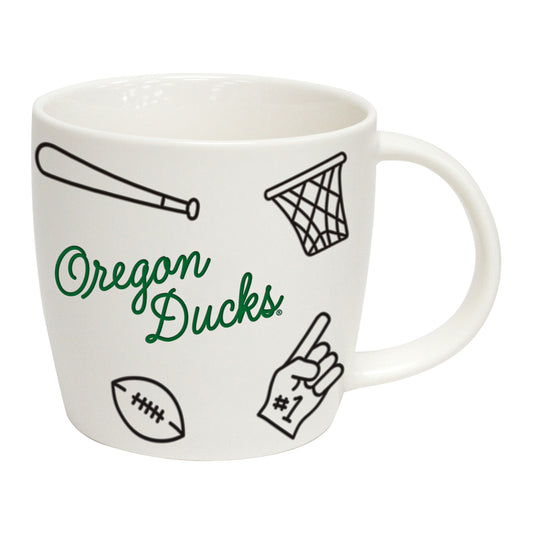 Oregon Ducks 18oz. Playmaker Mug