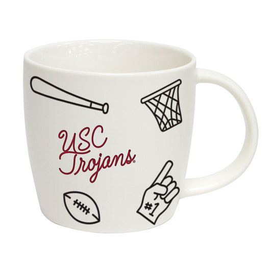 USC Trojans 18oz. Playmaker Mug