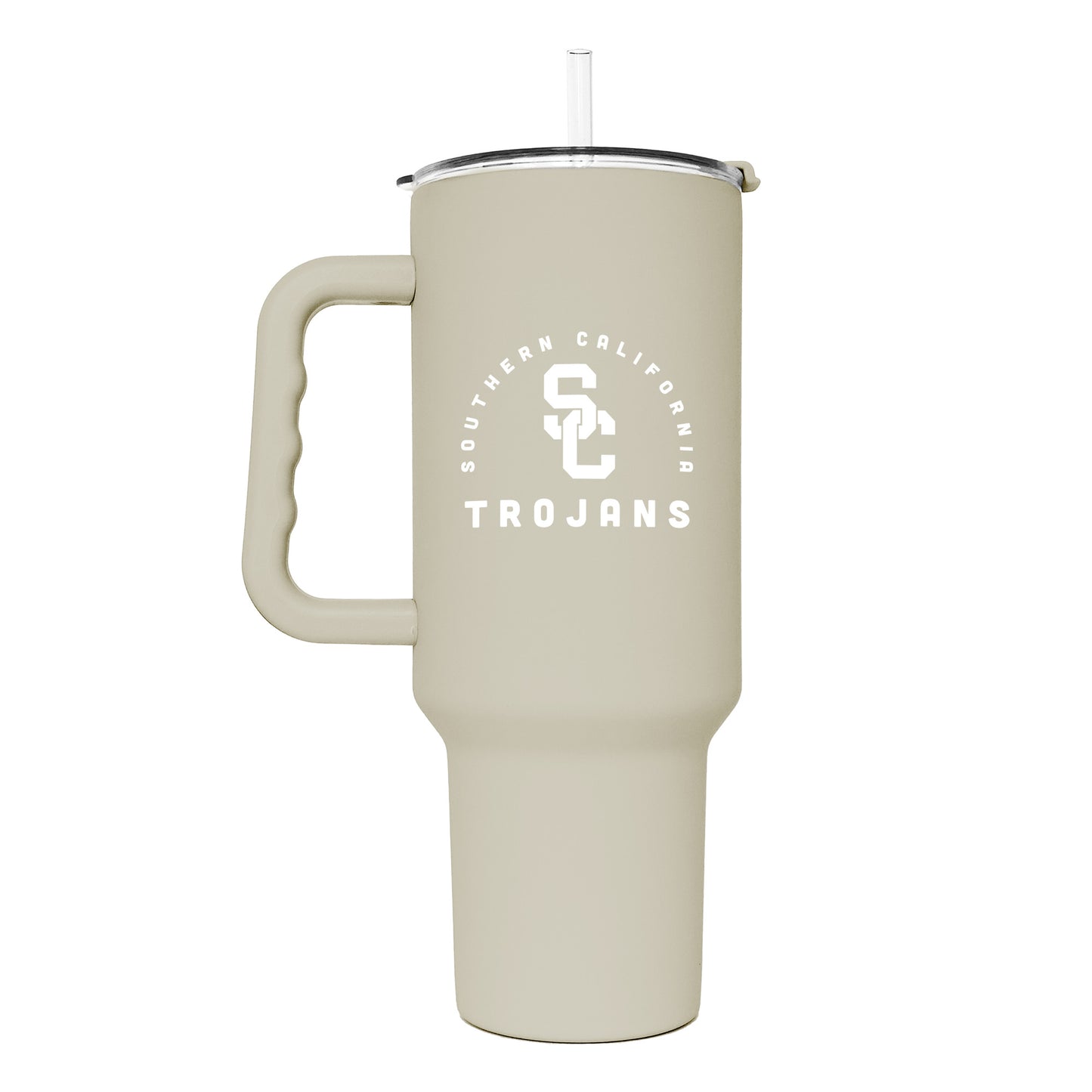 USC Trojans 40oz. Sand Soft Touch Tumbler