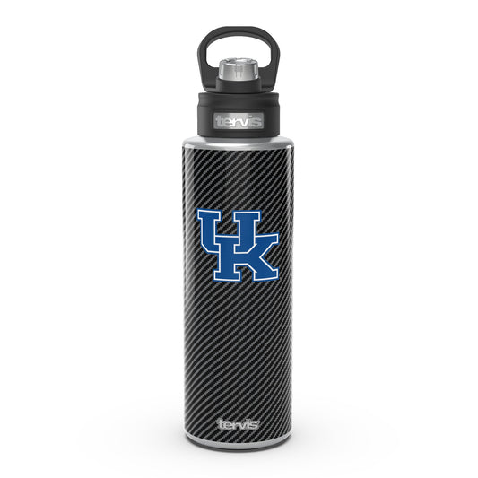 Tervis Kentucky Wildcats 40oz. Carbon Fiber Wide Mouth Water Bottle