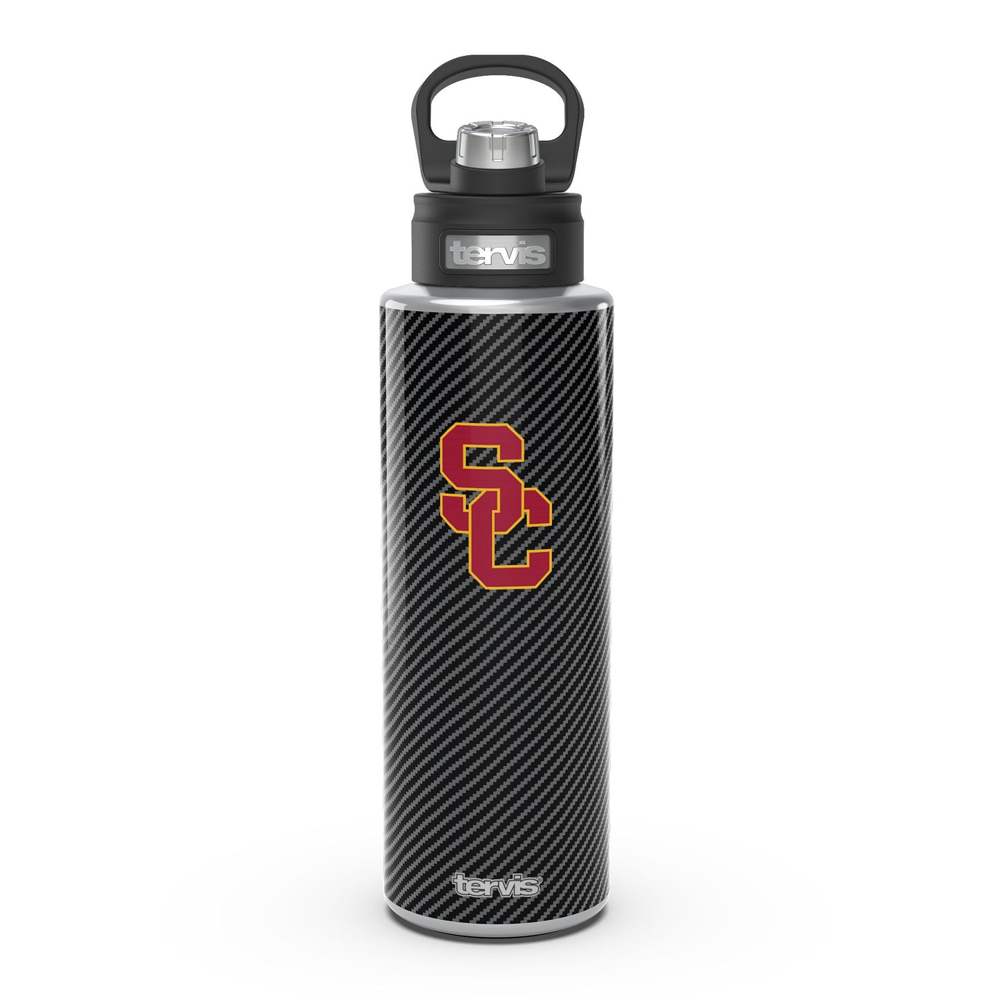Tervis USC Trojans 40oz. Carbon Fiber Wide Mouth Water Bottle