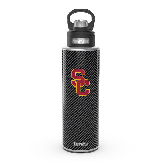 Tervis USC Trojans 40oz. Carbon Fiber Wide Mouth Water Bottle