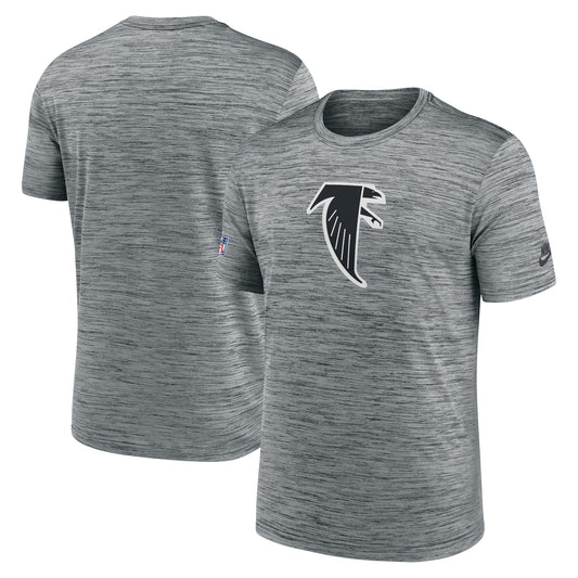 Men's Nike Gray Atlanta Falcons Velocity Alternate Logo Performance T-Shirt