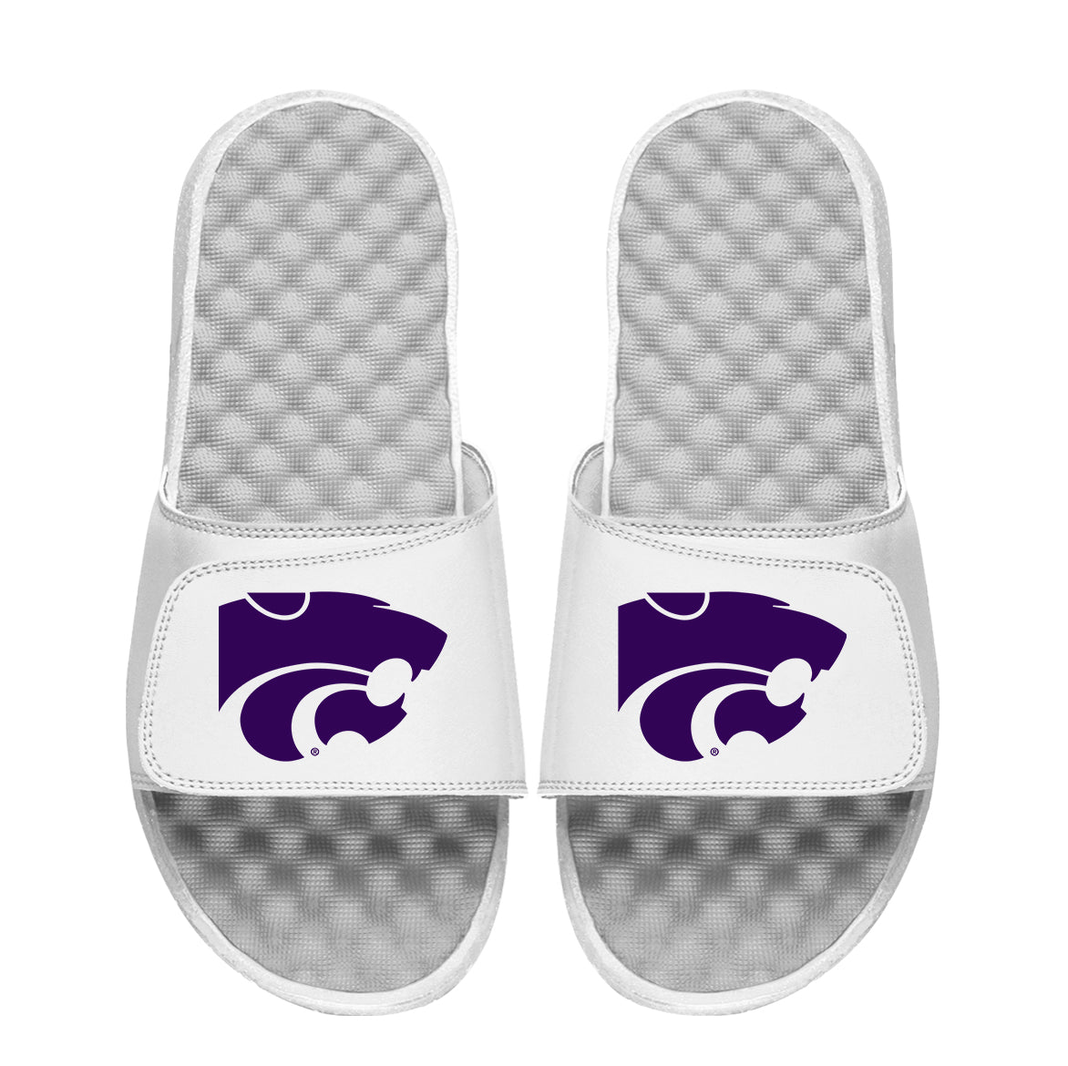 Men's ISlide  Kansas State Wildcats Primary Logo Slide Sandals Slide Sandals