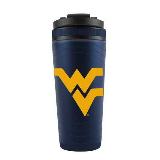 WinCraft West Virginia Mountaineers 26oz. 4D Stainless Steel Ice Shaker Bottle