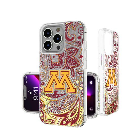 Keyscaper  Minnesota Golden Gophers Memories Print iPhone Glitter Case