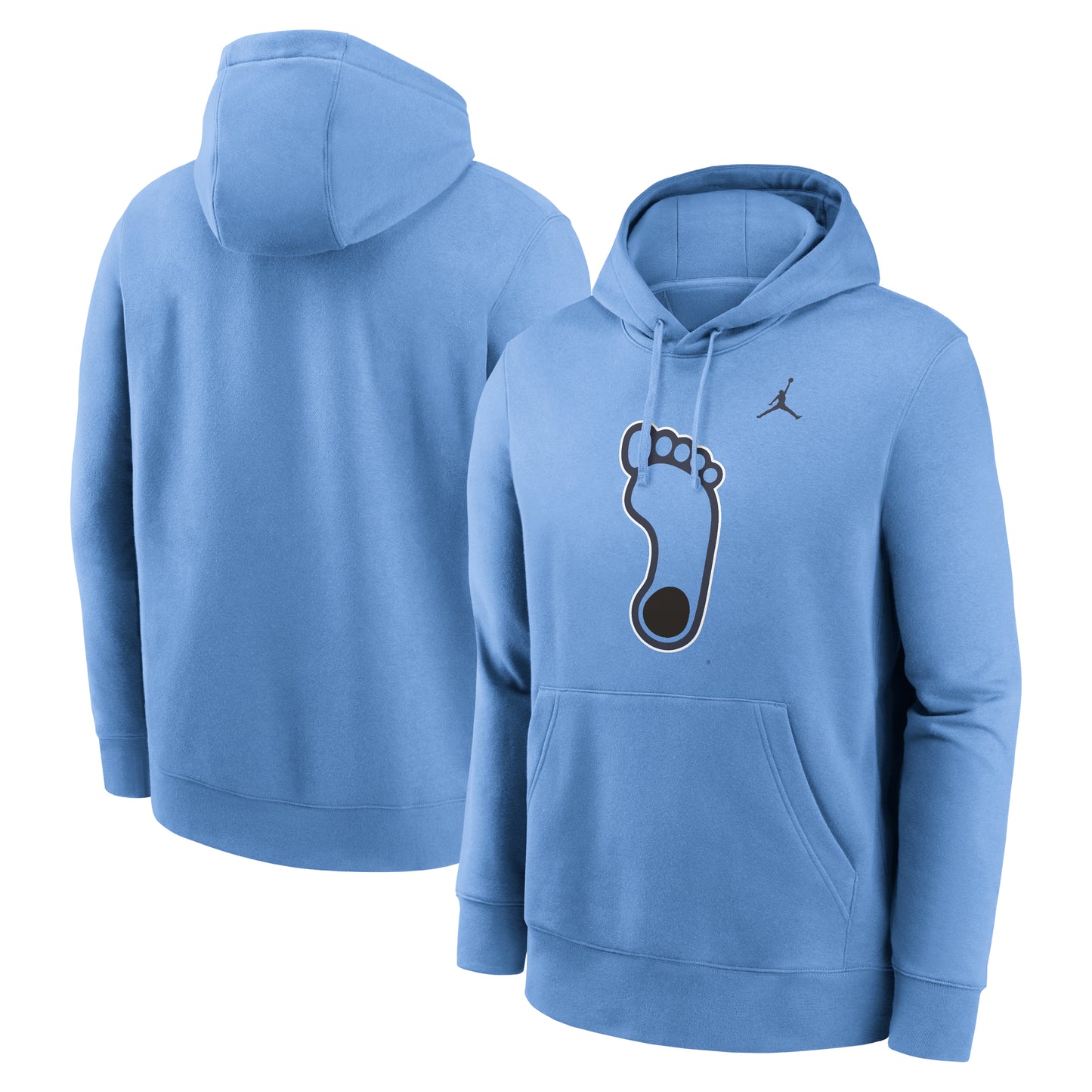 Men's Jordan Brand Carolina Blue North Carolina Tar Heels Primetime Alternate Logo Club Fleece Pullover Hoodie