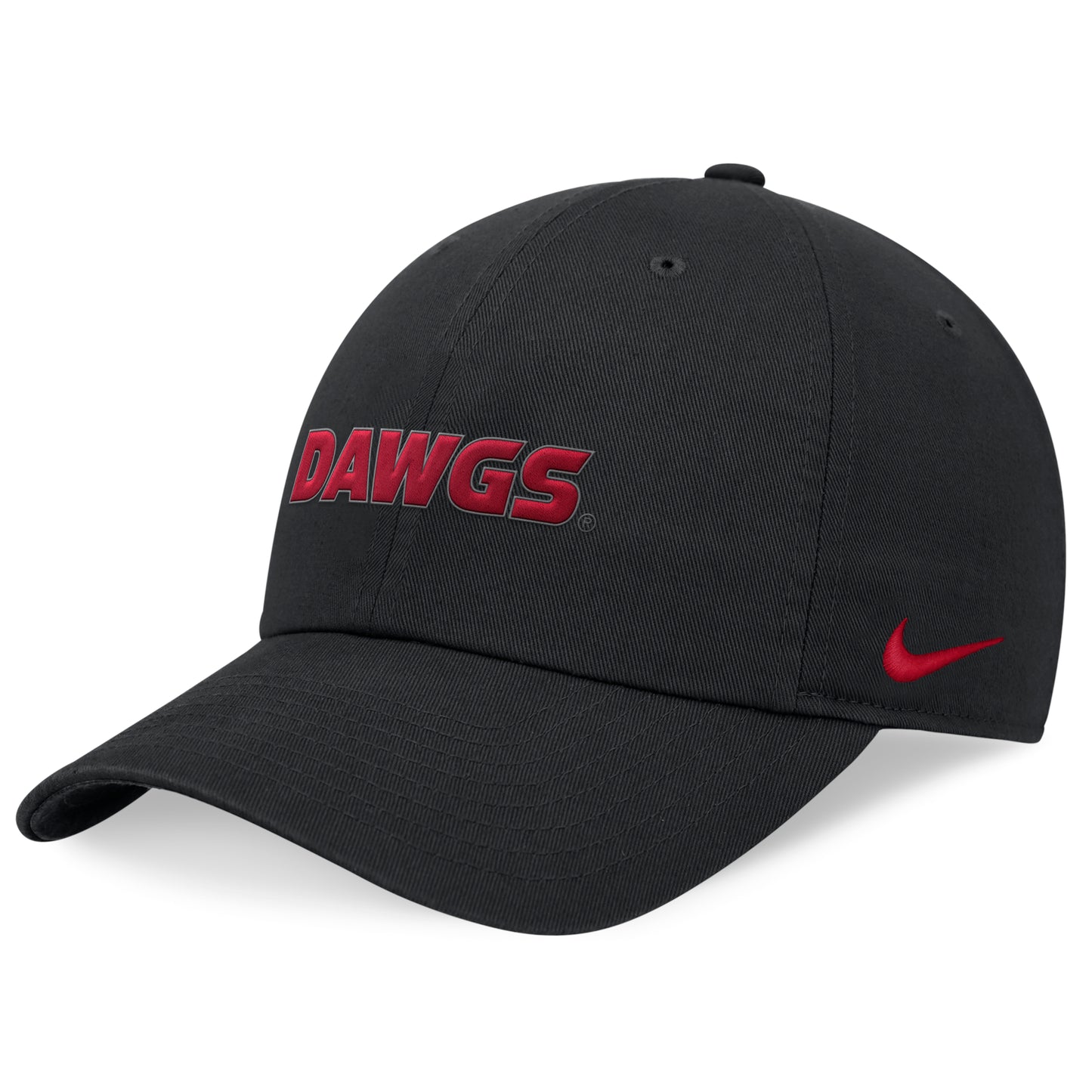 Men's Nike Black Georgia Bulldogs 2024 On-Field Club Adjustable Hat