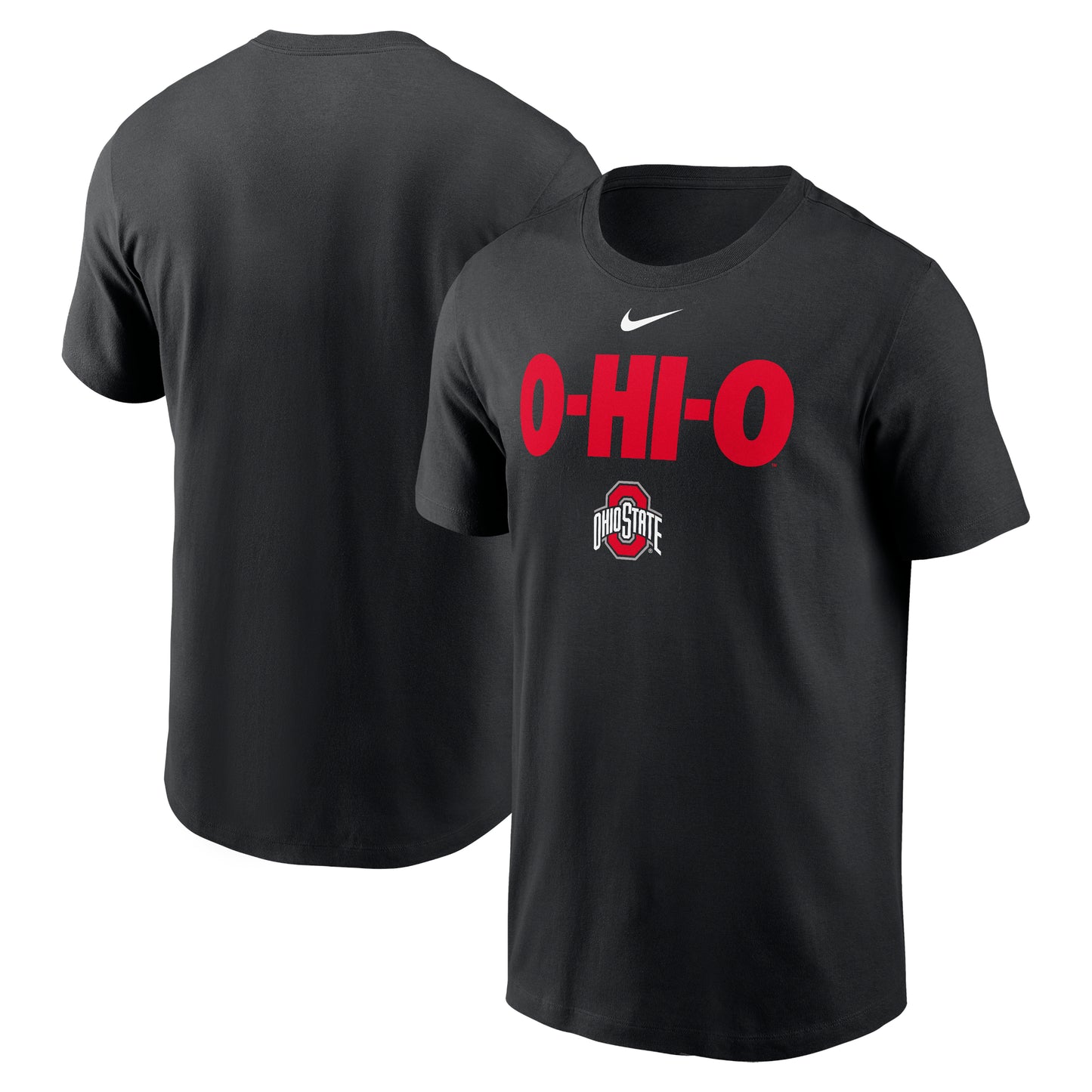 Men's Nike Black Ohio State Buckeyes Local Ultimate Chant T-Shirt