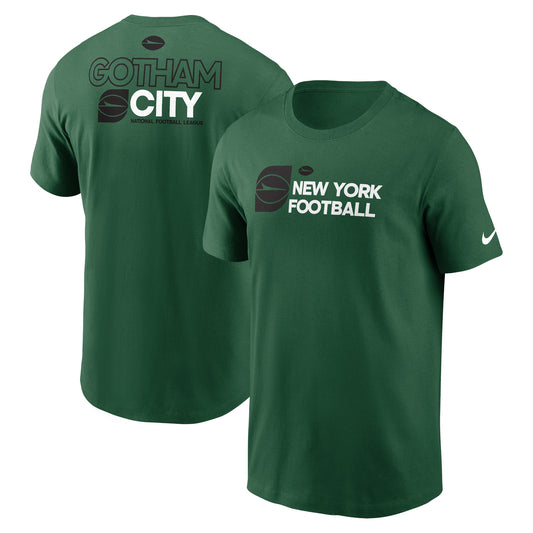 Men's Nike Green New York Jets Outline T-Shirt