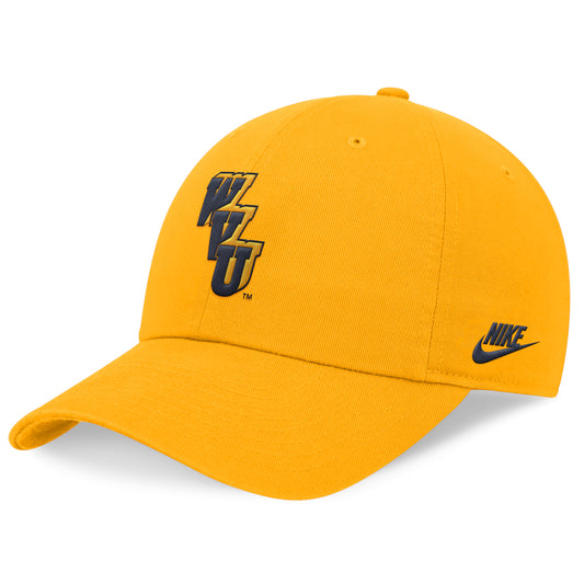 Men's Nike Gold West Virginia Mountaineers Legacy Club Performance Adjustable Hat