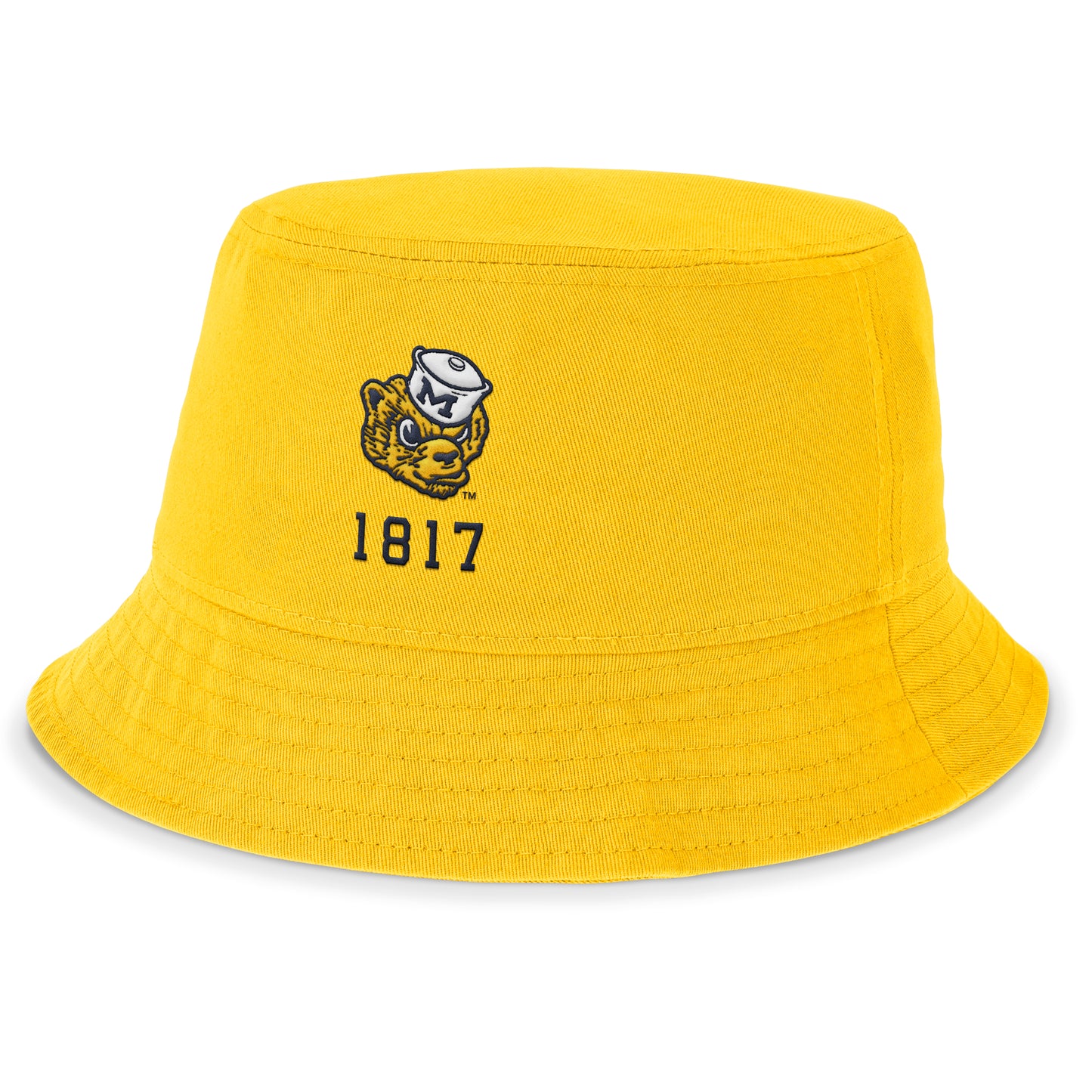 Men's Nike Gold Michigan Wolverines Legacy Apex Bucket Hat