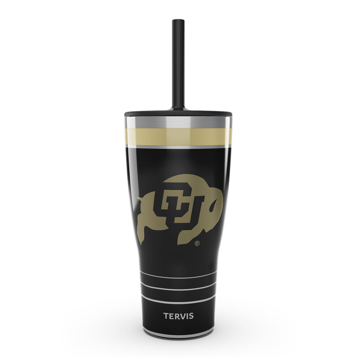Tervis Colorado Buffaloes 30oz. Night Game Tumbler with Straw