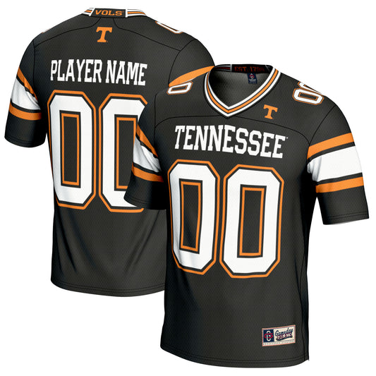 Youth GameDay Greats Black Tennessee Volunteers NIL Pick-A-Player Football Jersey