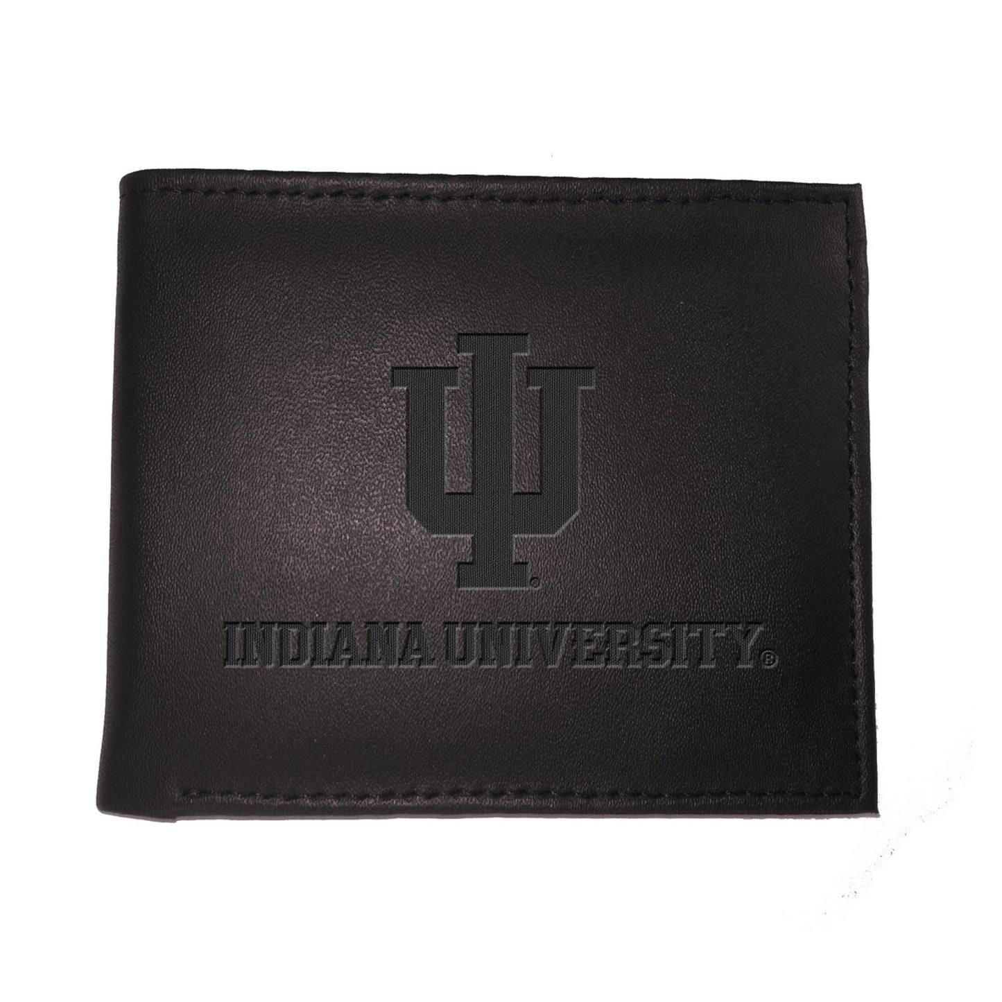 Black Indiana Hoosiers Hybrid Bi-Fold Wallet