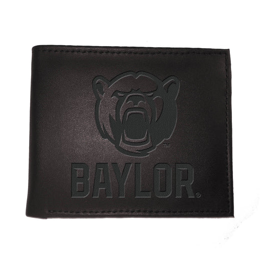 Black Baylor Bears Hybrid Bi-Fold Wallet