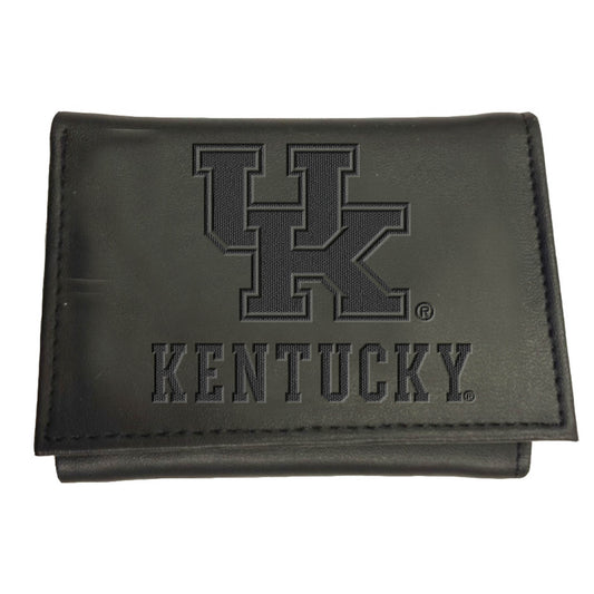 Black Kentucky Wildcats Hybrid Tri-Fold Wallet